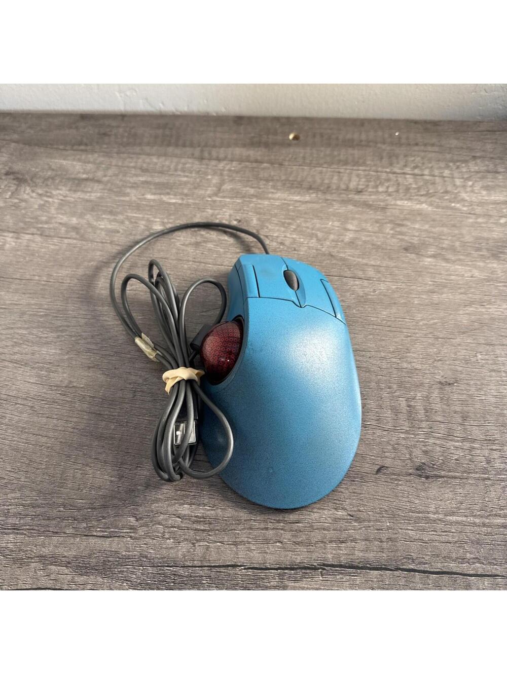 Microsoft Trackball Optical Computer Mouse 1.0 USB X08-70386 -- TESTED - WORKS